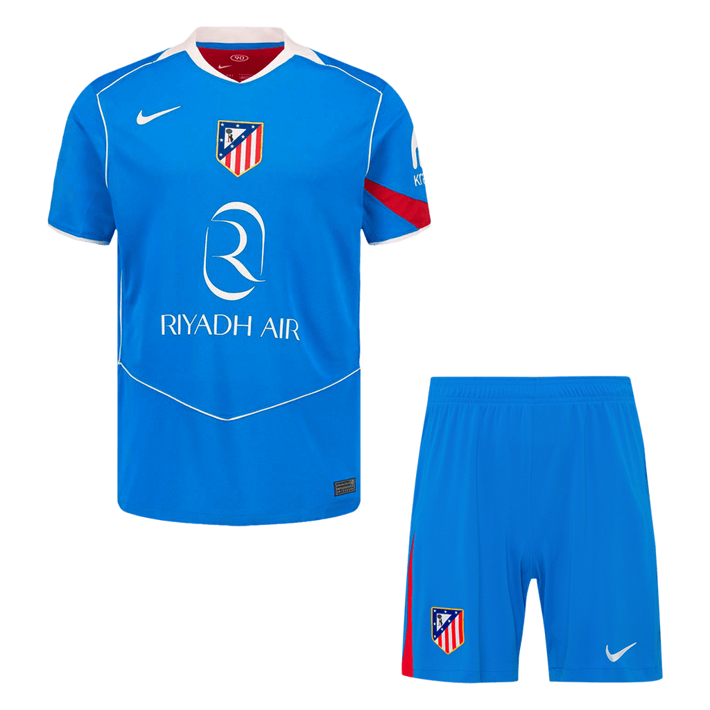 Atletico Madrid Third Away Football Shirt Kit(Jersey+Shorts) 2025/26