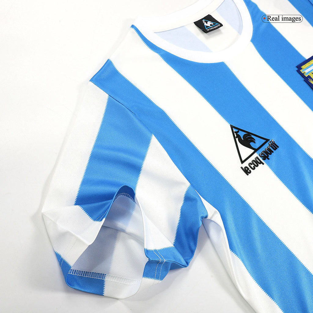 Retro 1986 Argentina Home Football Shirt