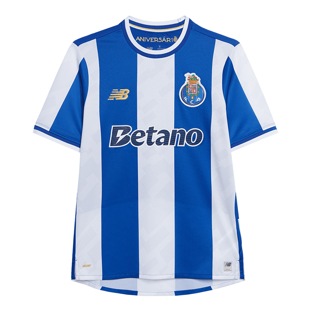 Porto Home Football Shirt 2025/26 Blue&White