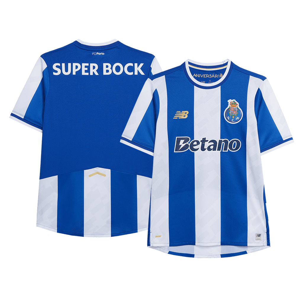 Porto Home Football Shirt 2025/26 Blue&White