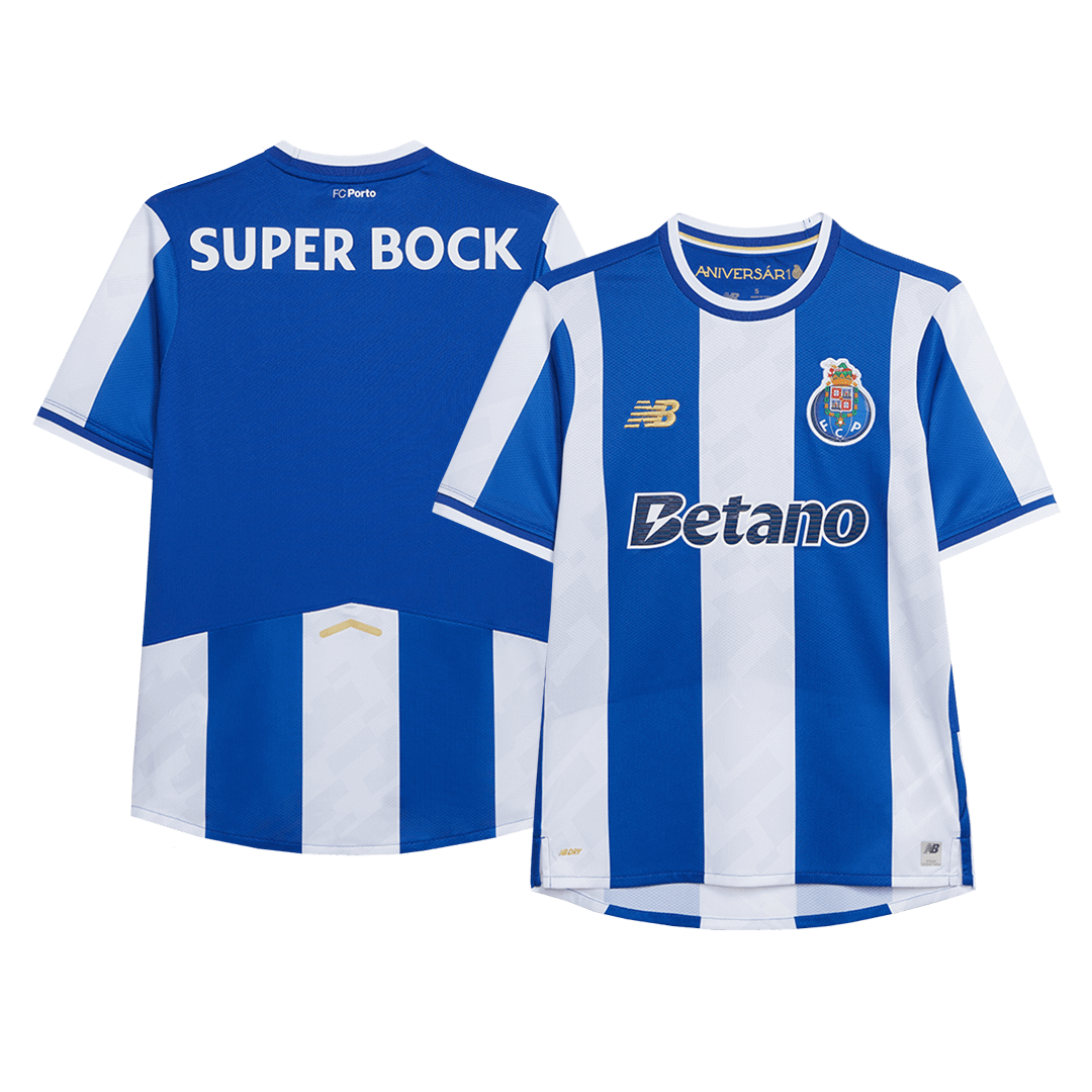 Porto Home Football Shirt 2025/26 Blue&White