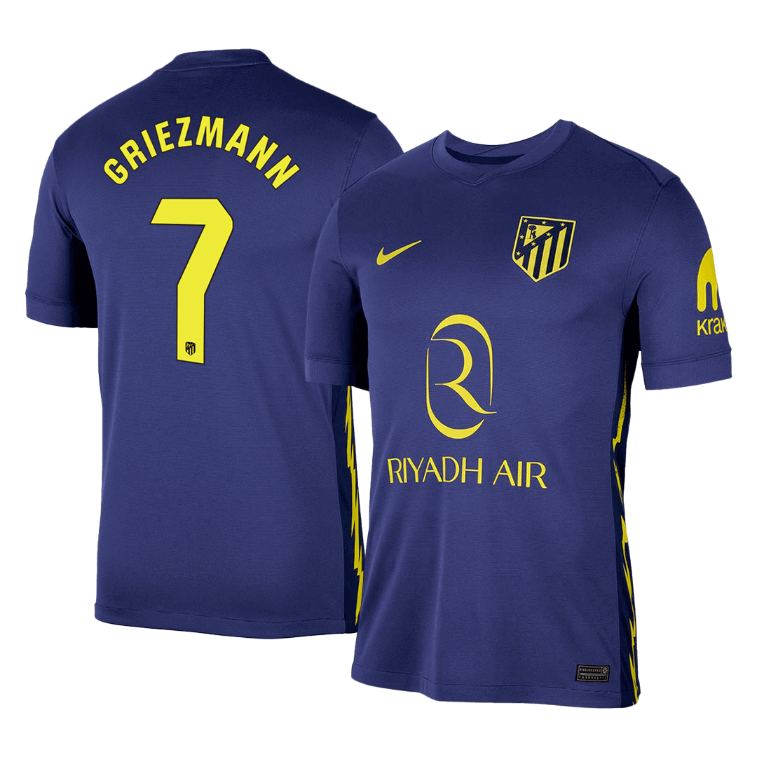 GRIEZMANN #7 Atletico Madrid Away Football Shirt 2025/26