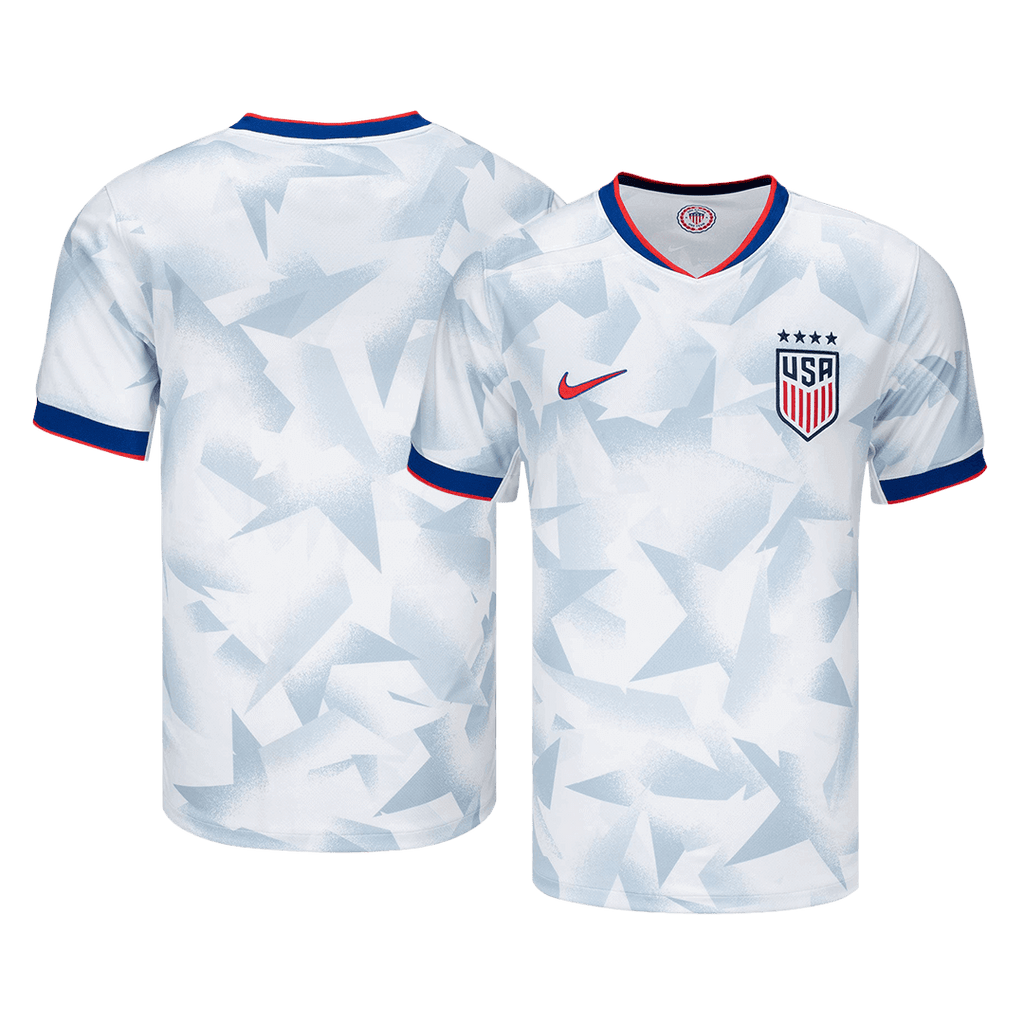Men's USWNT Home Football Shirt 2025 White - Women's Team