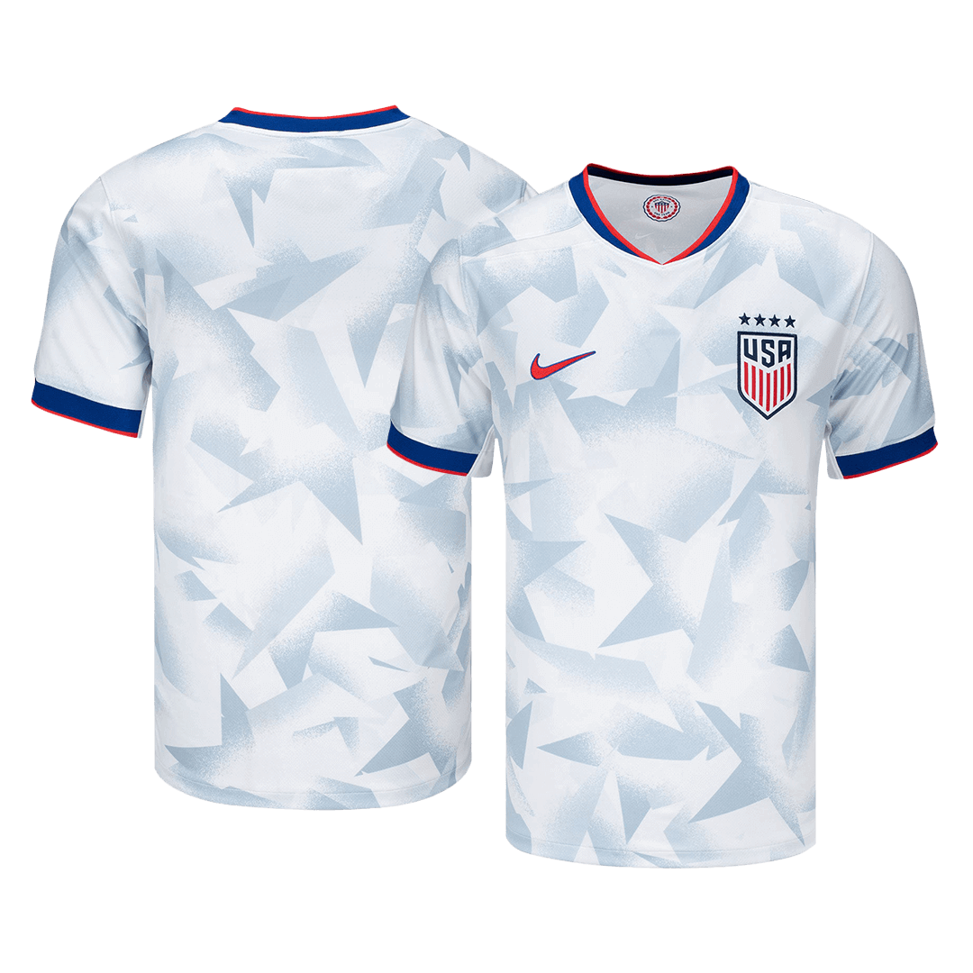 Men's USWNT Home Football Shirt 2025 White - Women's Team