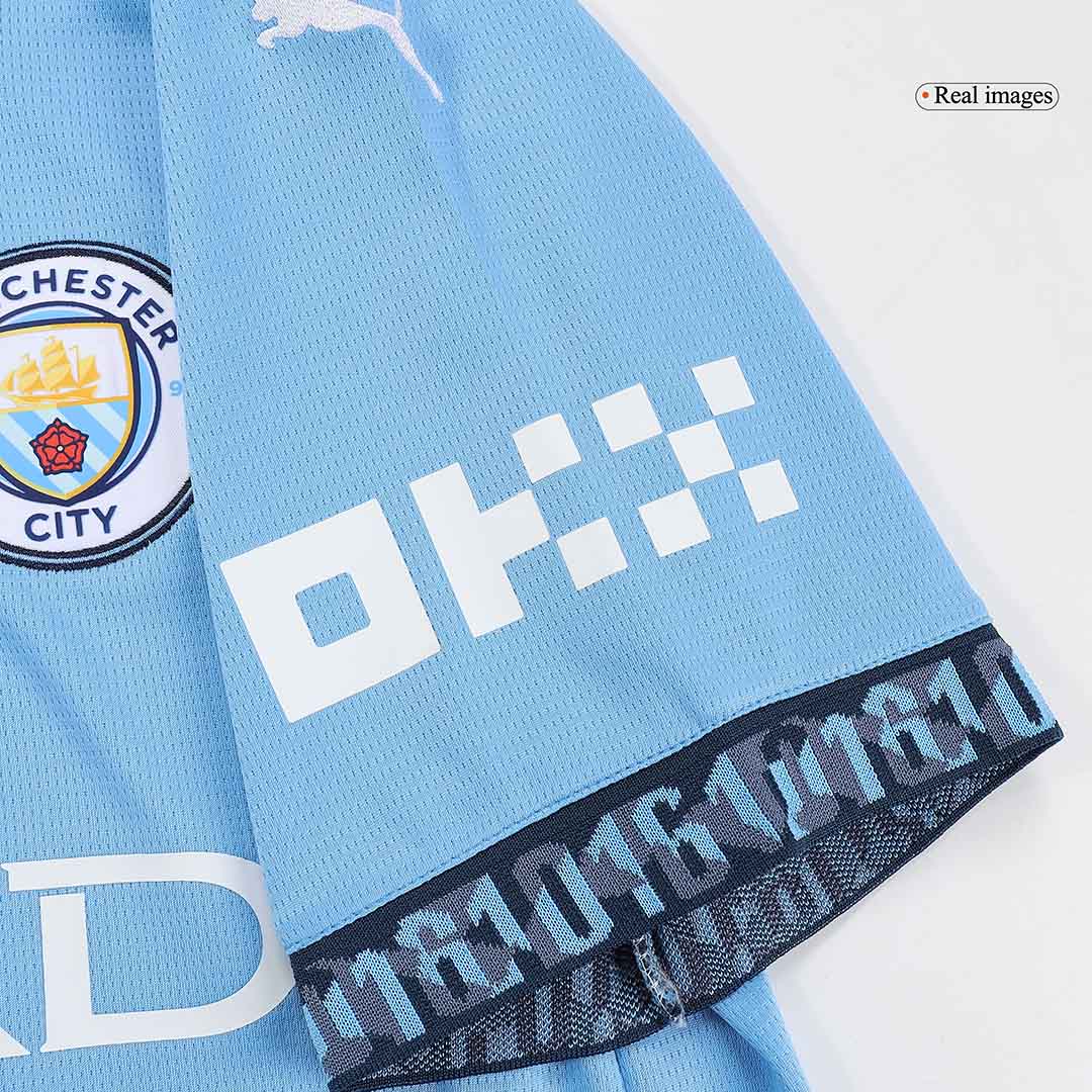 FODEN #47 Manchester City Home Football Shirt - UCL