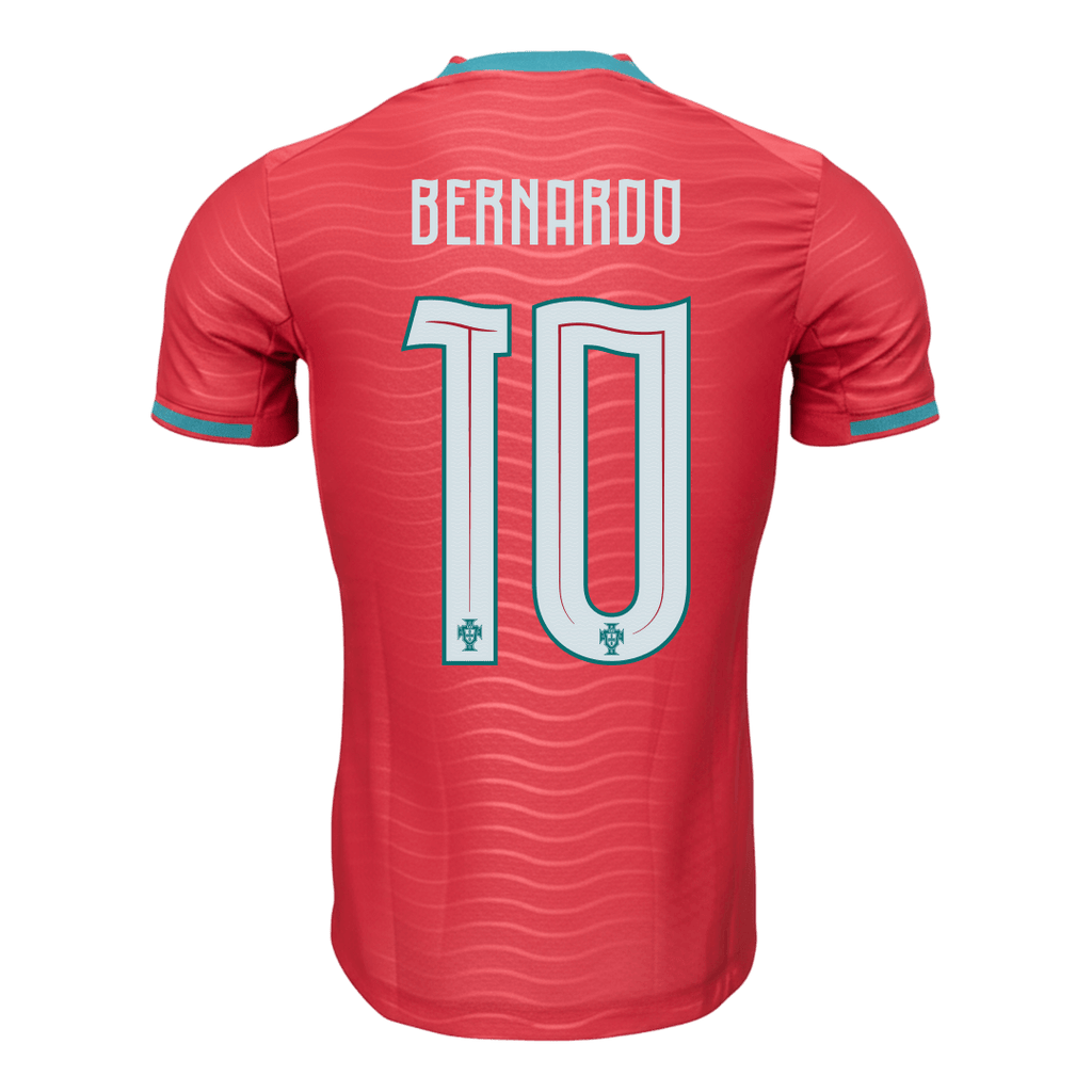Player Version BERNARDO #10 Portugal Home Football Shirt 2026