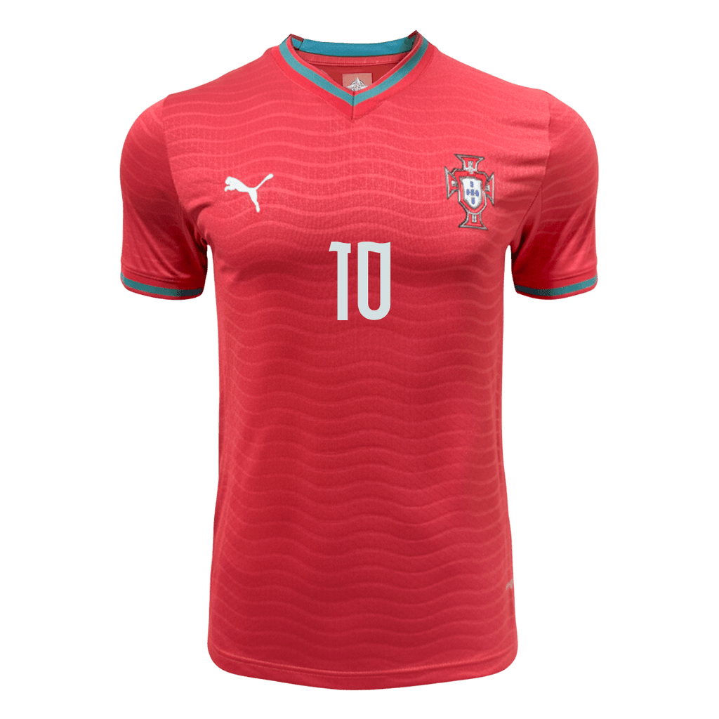 Player Version BERNARDO #10 Portugal Home Football Shirt 2026
