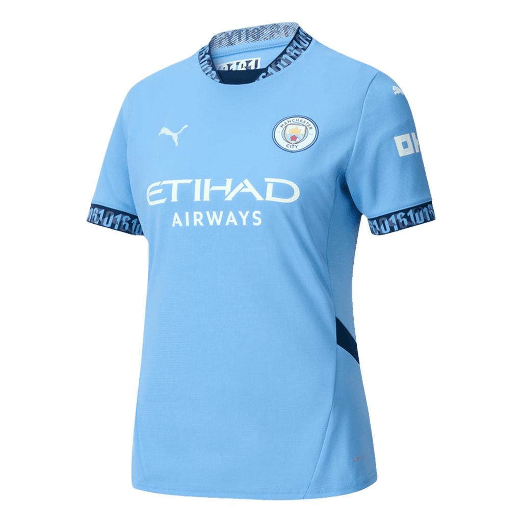 Women's Manchester City Home Football Shirt Shirt 2024/25