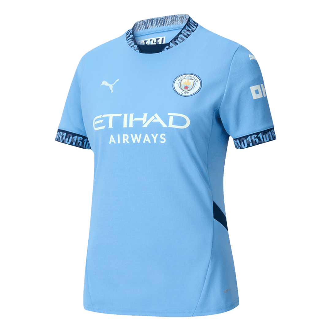 Women's Manchester City Home Football Shirt Shirt 2024/25