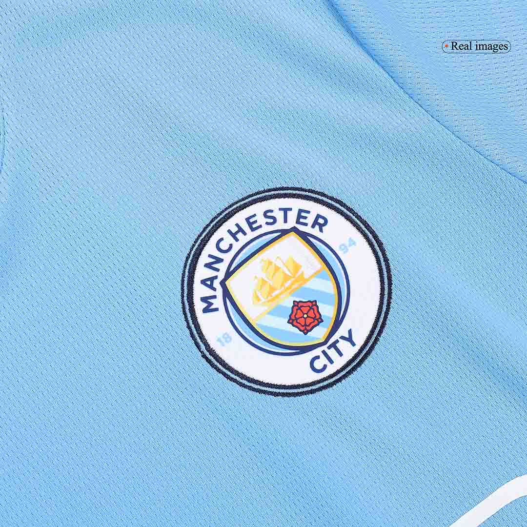 HAALAND #9 Manchester City Home Football Shirt - UCL