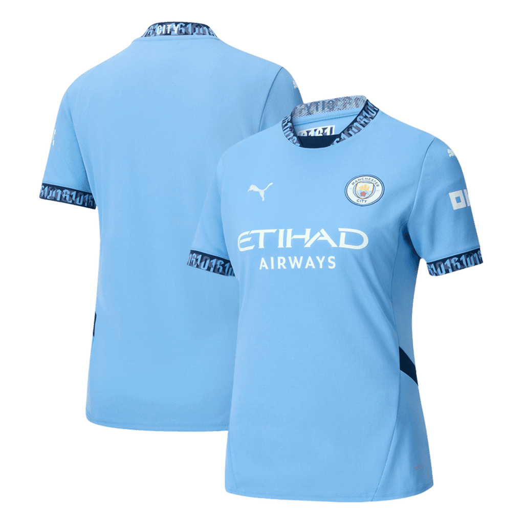 Women's Manchester City Home Football Shirt Shirt 2024/25