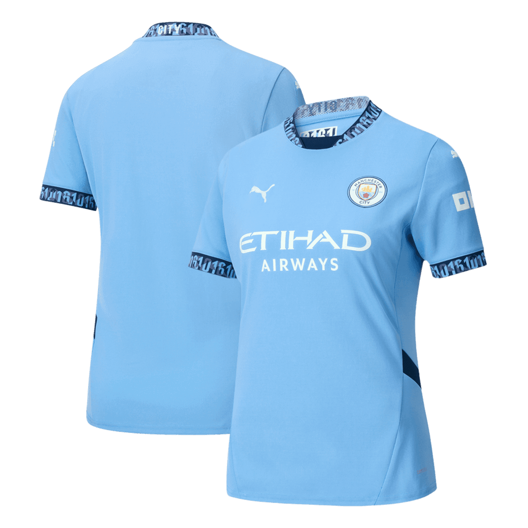 Women's Manchester City Home Football Shirt Shirt 2024/25