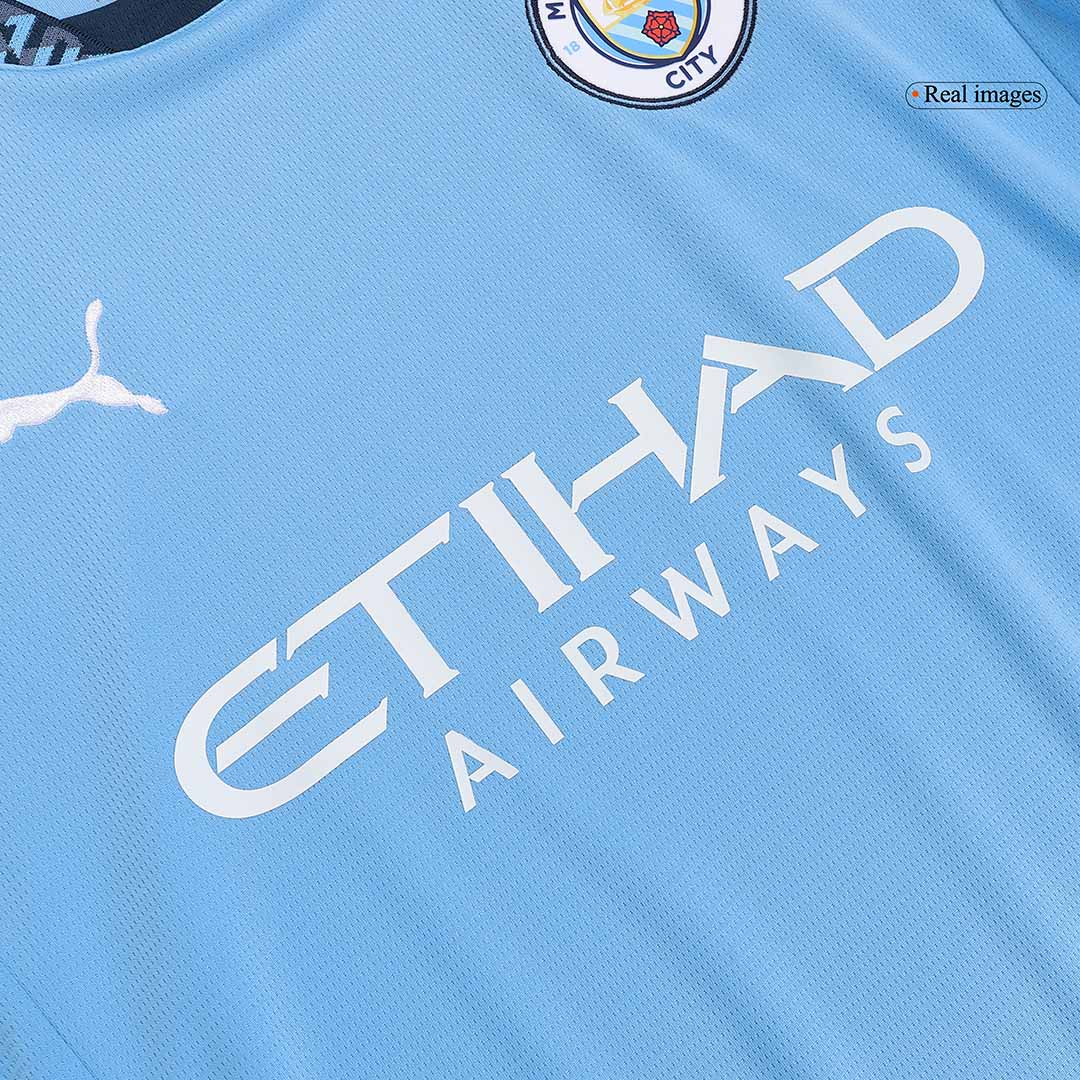 HAALAND #9 Manchester City Home Football Shirt - UCL
