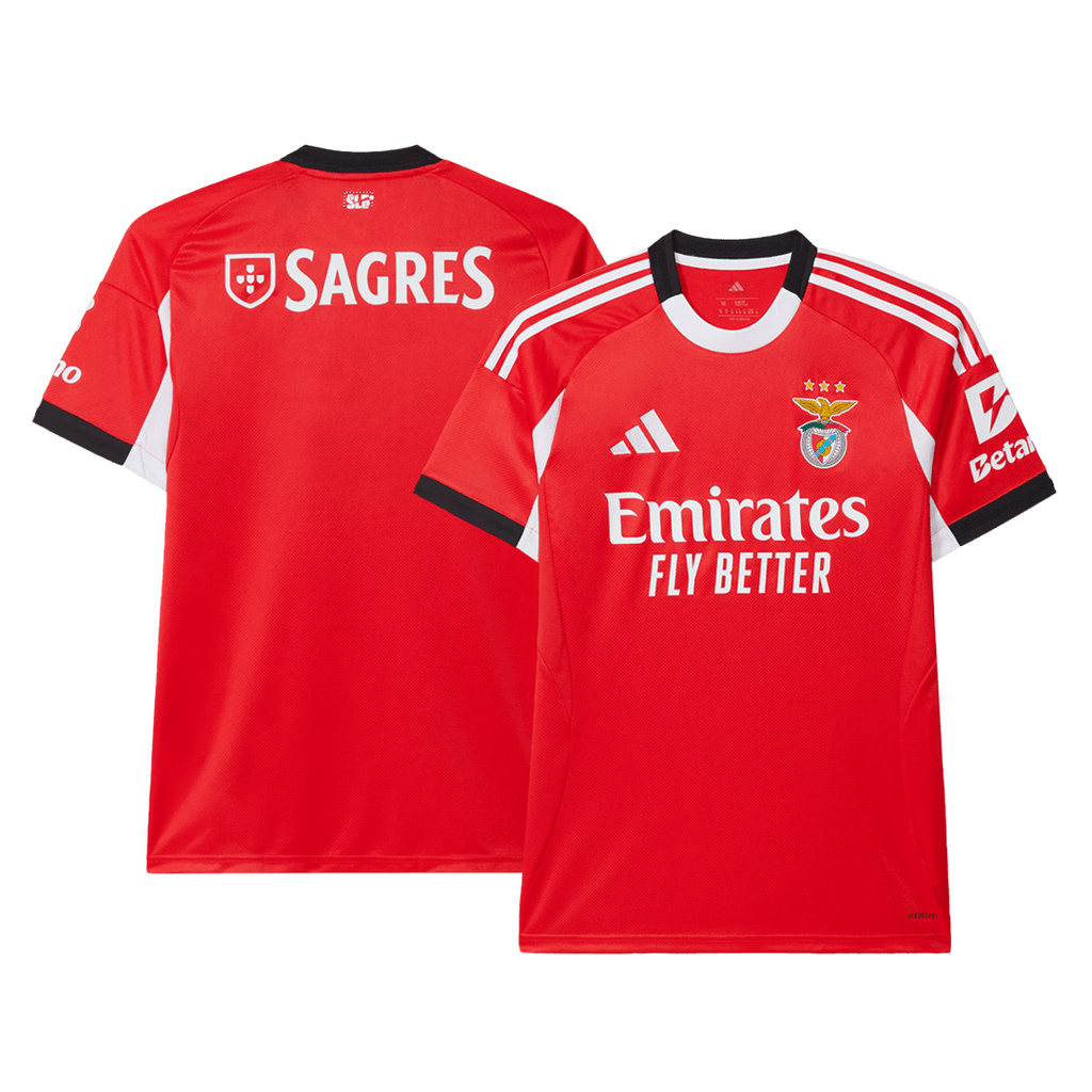 Benfica Home Football Shirt 2025/26 Red