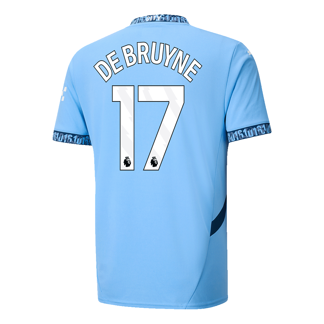 DE BRUYNE #17 Manchester City Home Football Shirt