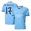 DE BRUYNE #17 Manchester City Home Football Shirt - UCL