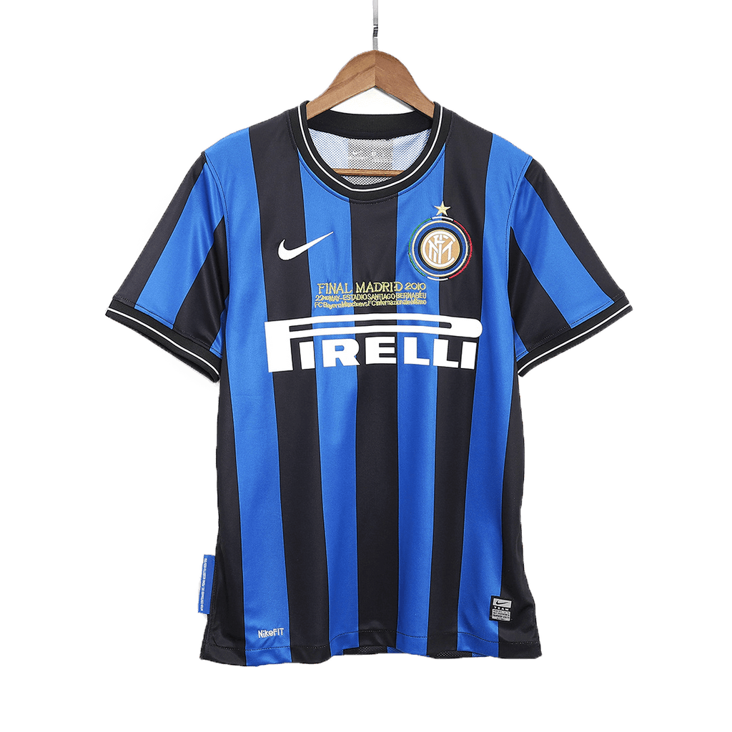 Retro 2009/10 Inter Milan Home Football Shirt - UCL Final