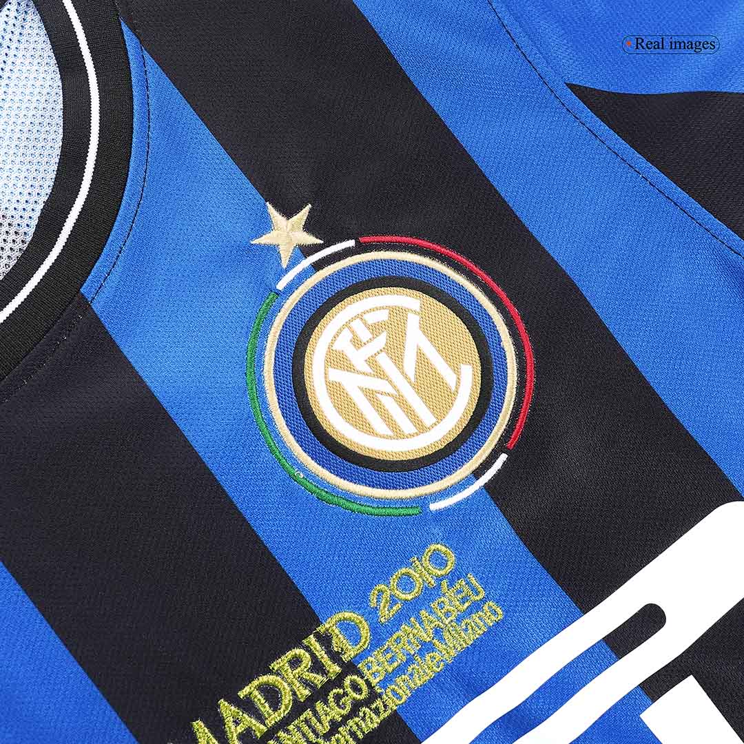 Retro 2009/10 Inter Milan Home Football Shirt - UCL Final