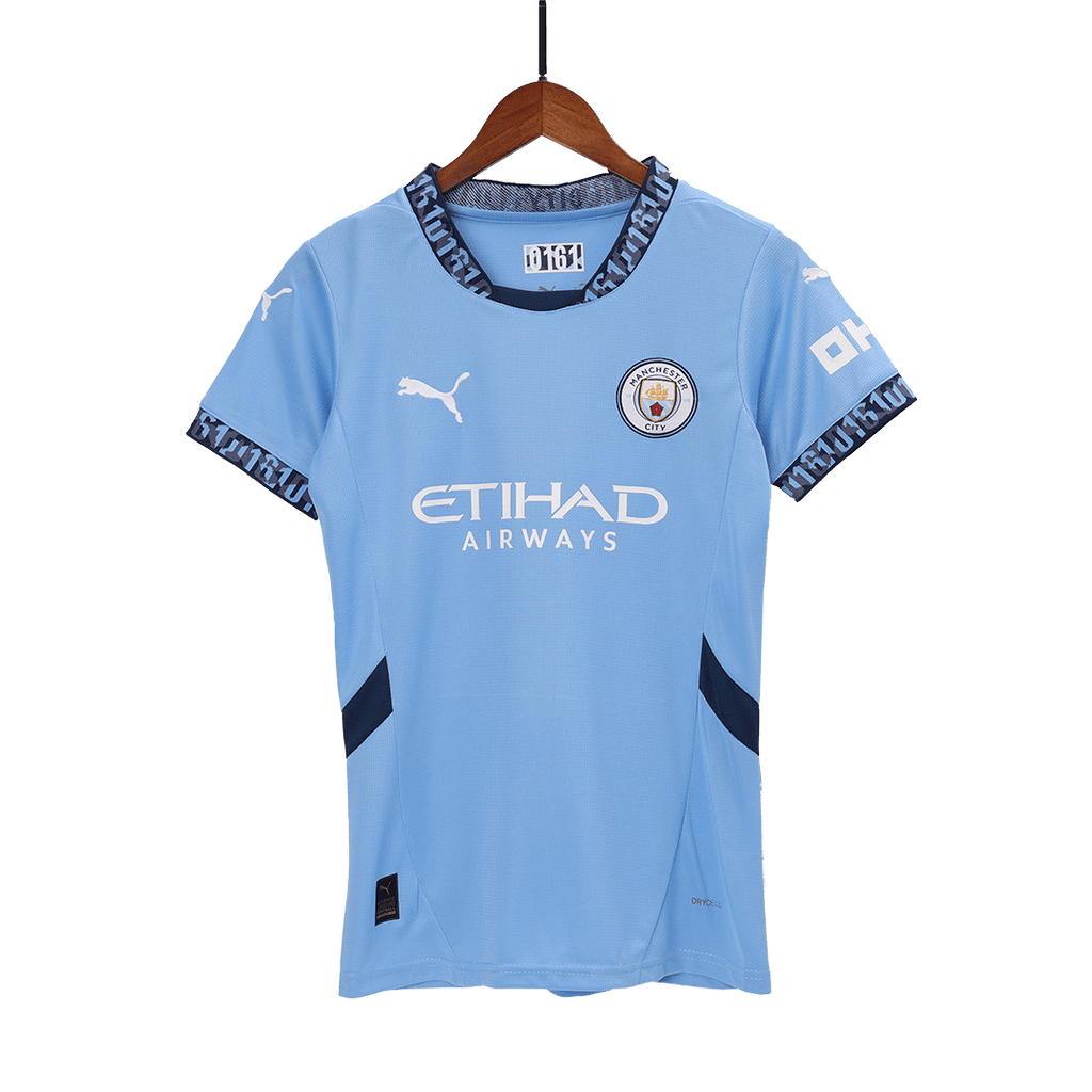 Women's Manchester City Home Football Shirt Shirt 2024/25