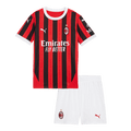 Kid's AC Milan Home Football Shirt Kit(Jersey+Shorts) 2024/25