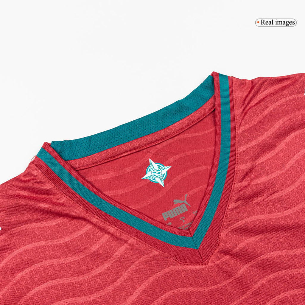 Player Version RÚBEN DIAS #4 Portugal Home Football Shirt 2026