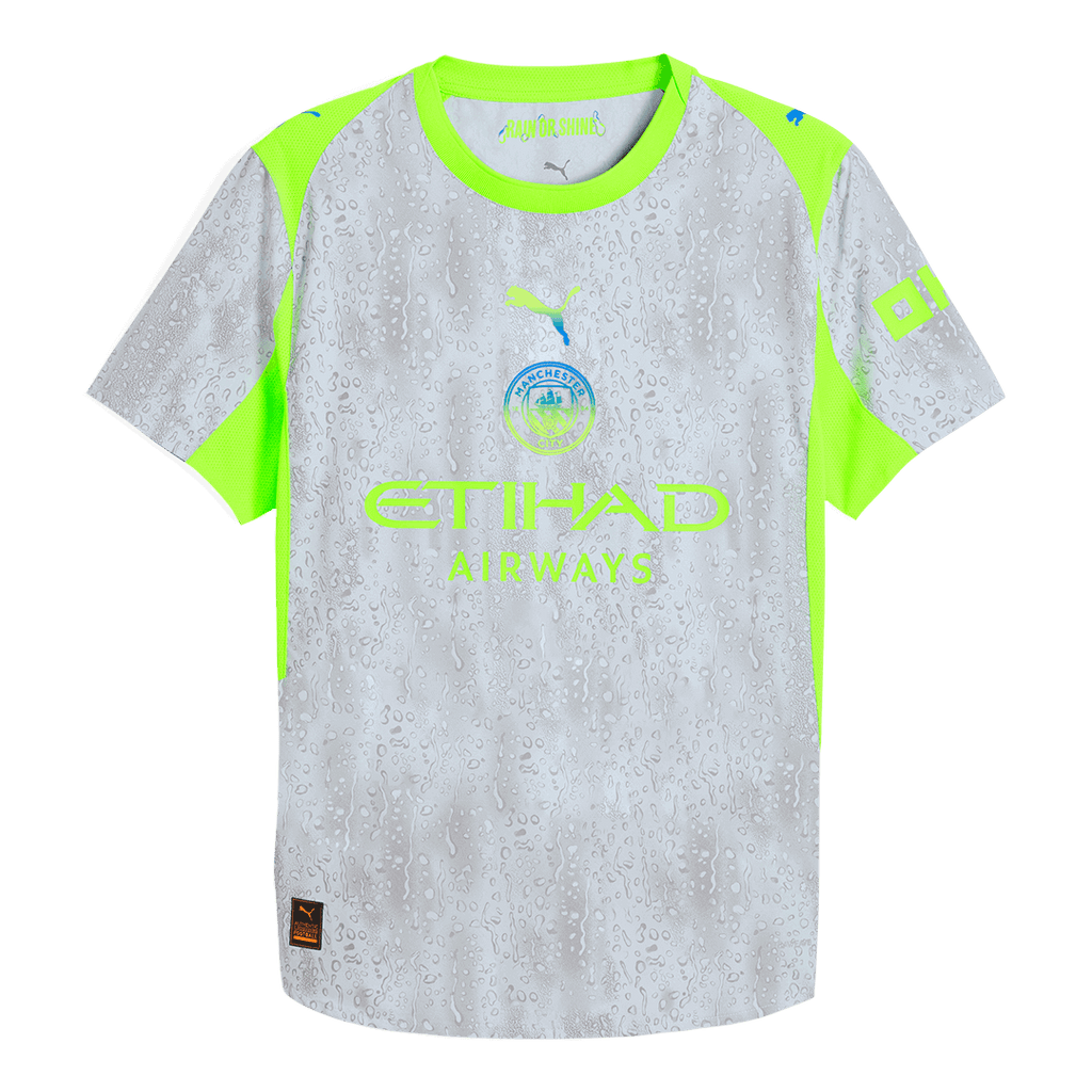 Player Version Manchester City Third Away Football Shirt 2025/26