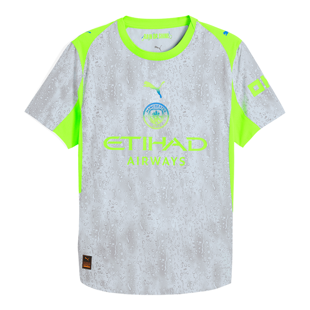 Player Version Manchester City Third Away Football Shirt 2025/26