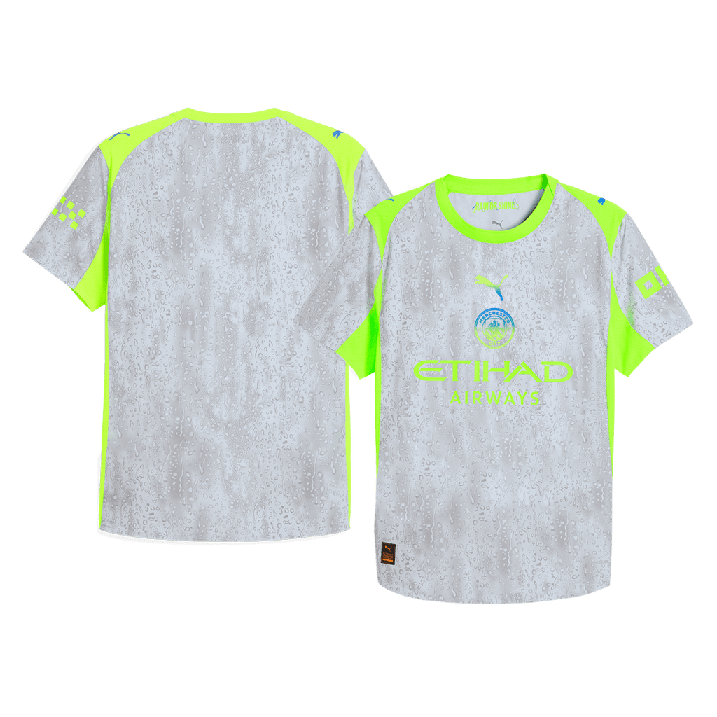 Player Version Manchester City Third Away Football Shirt 2025/26