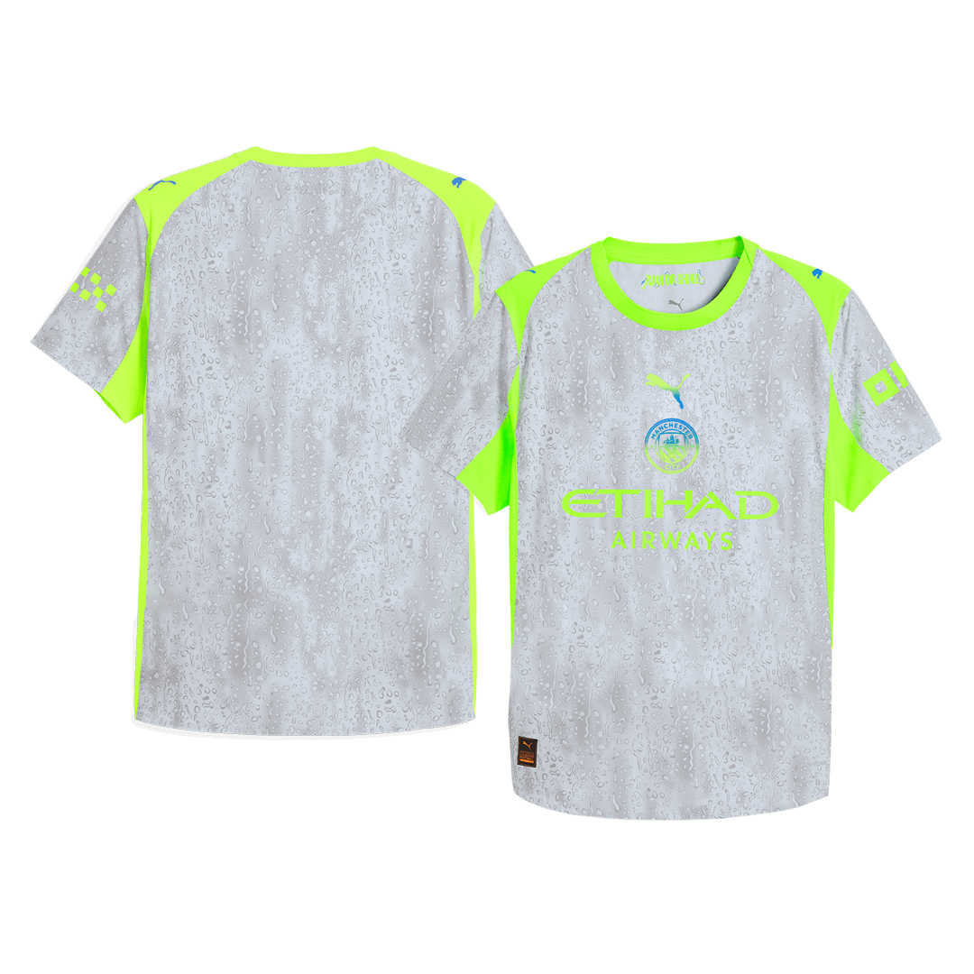 Player Version Manchester City Third Away Football Shirt 2025/26