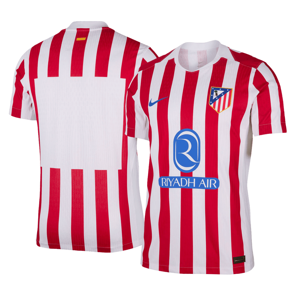 Player Version Atletico Madrid Home Football Shirt 2025/26
