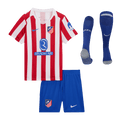 Kid's Atletico Madrid Home Football Shirt Kit(Jersey+Shorts+Socks) 2025/26