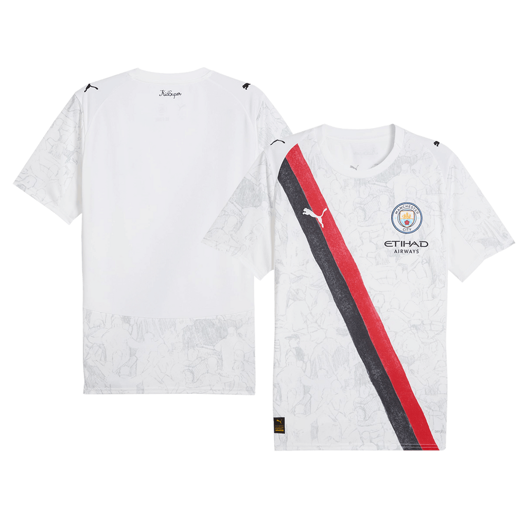 Manchester City KidSuper Football Shirt 2025/26 White