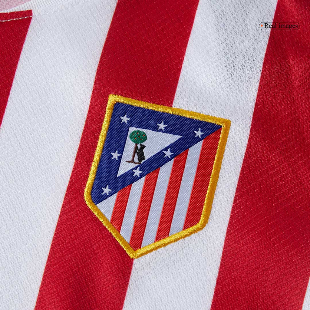 Kid's Atletico Madrid Home Football Shirt Kit(Jersey+Shorts+Socks) 2025/26