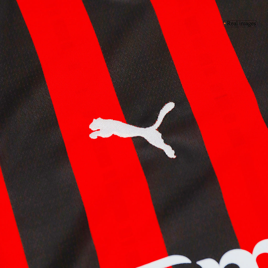 Kid's AC Milan Home Football Shirt Kit(Jersey+Shorts) 2024/25