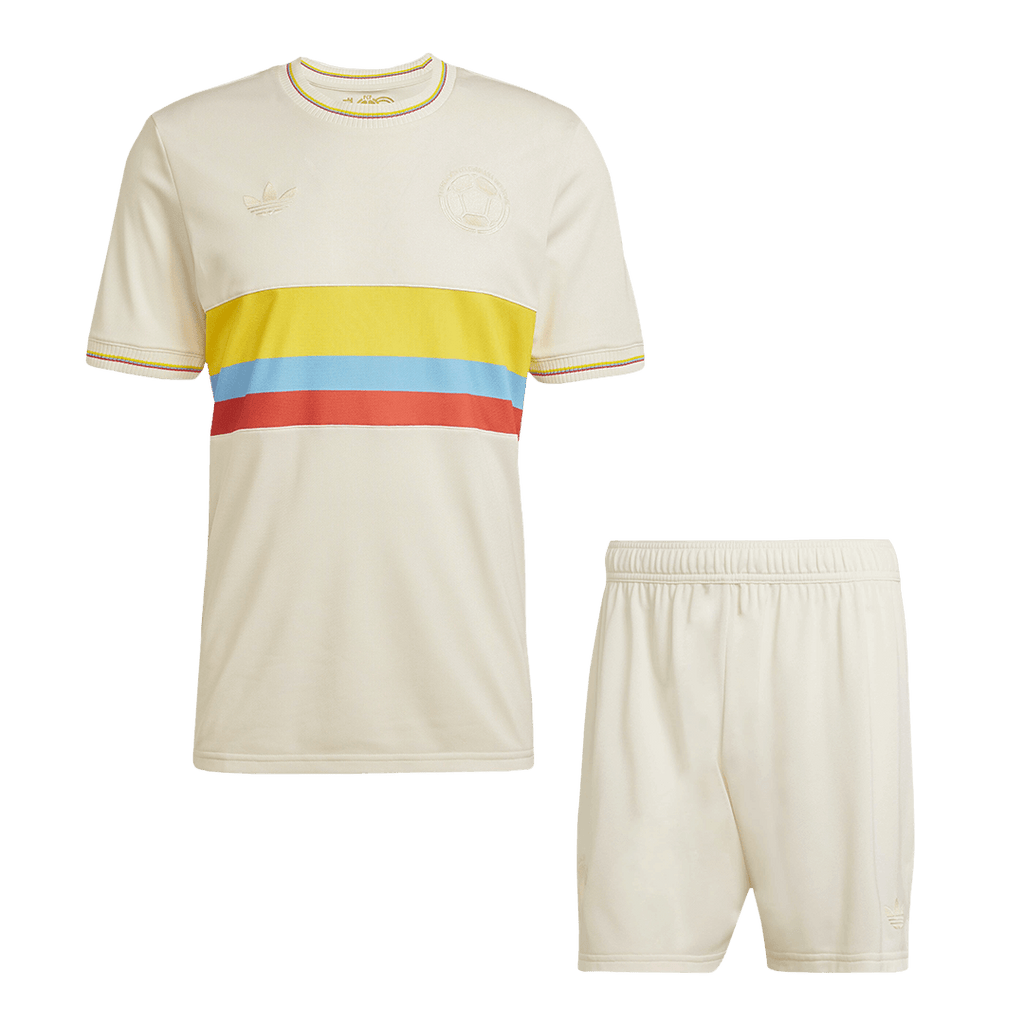 Colombia Football Shirt Kit(Jersey+Shorts) 2024 - 100th Anniversary