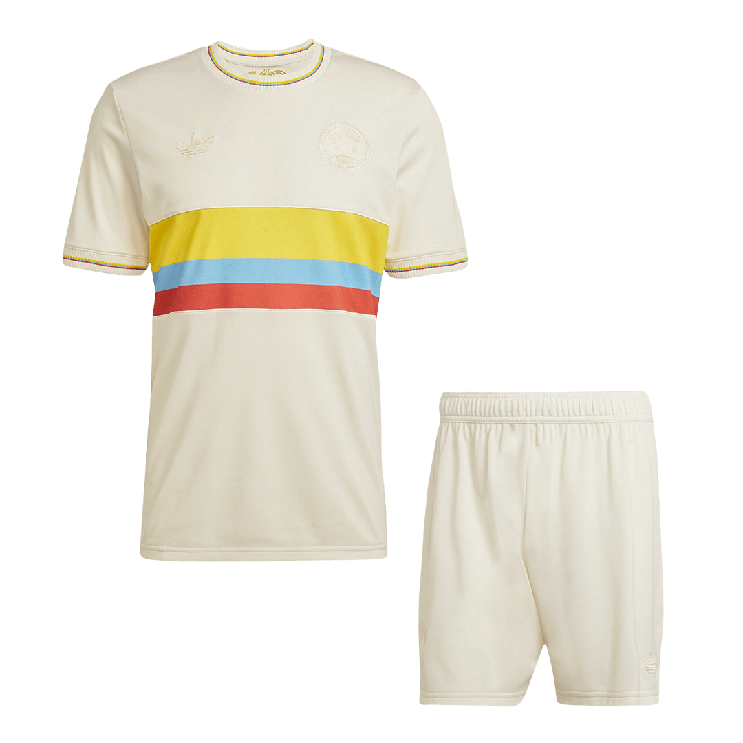 Colombia Football Shirt Kit(Jersey+Shorts) 2024 - 100th Anniversary