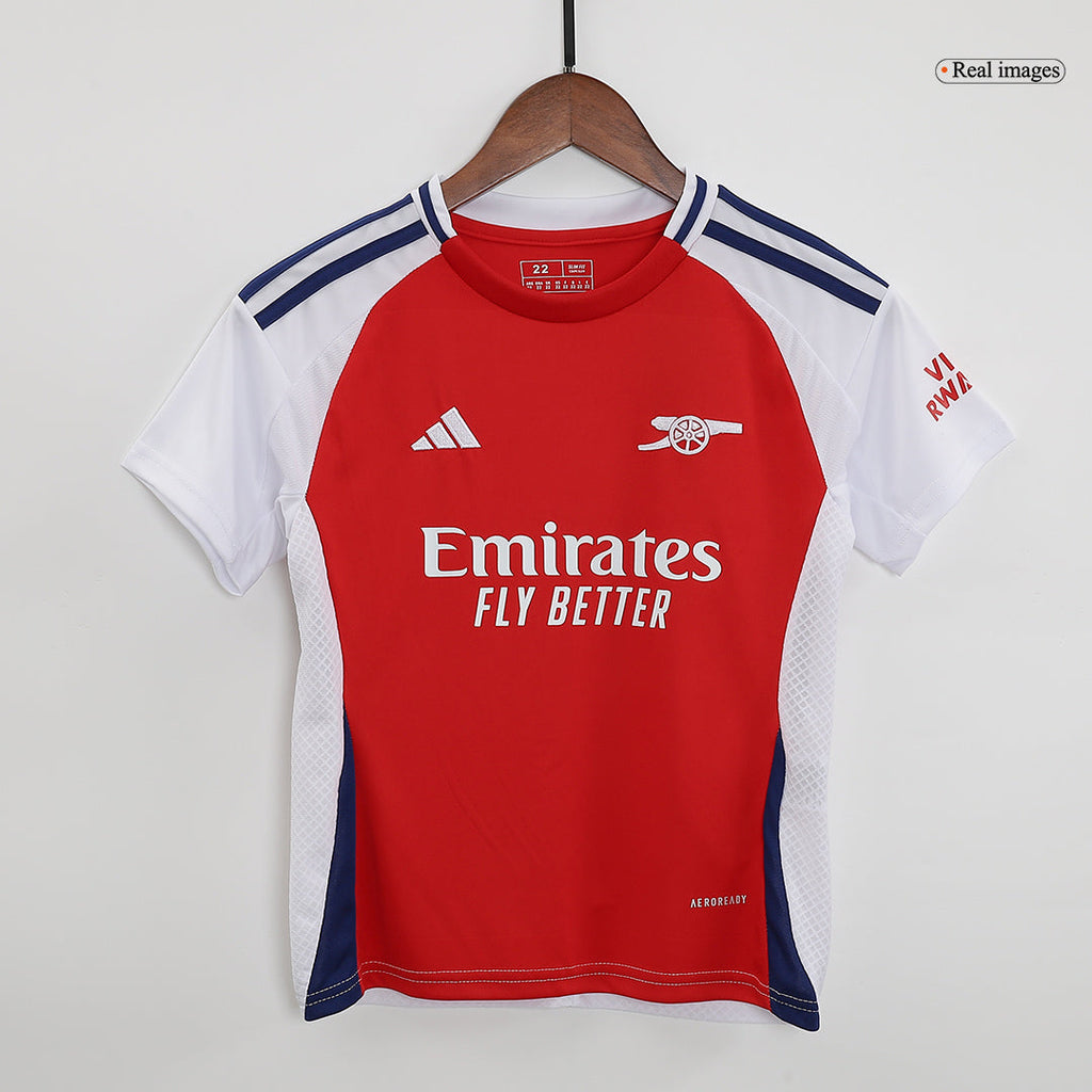 Kid's Arsenal Home Football Shirt Kit(Jersey+Shorts+Socks)