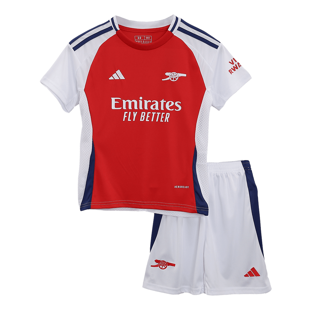 Kid's Arsenal Home Football Shirt Kit(Jersey+Shorts+Socks)
