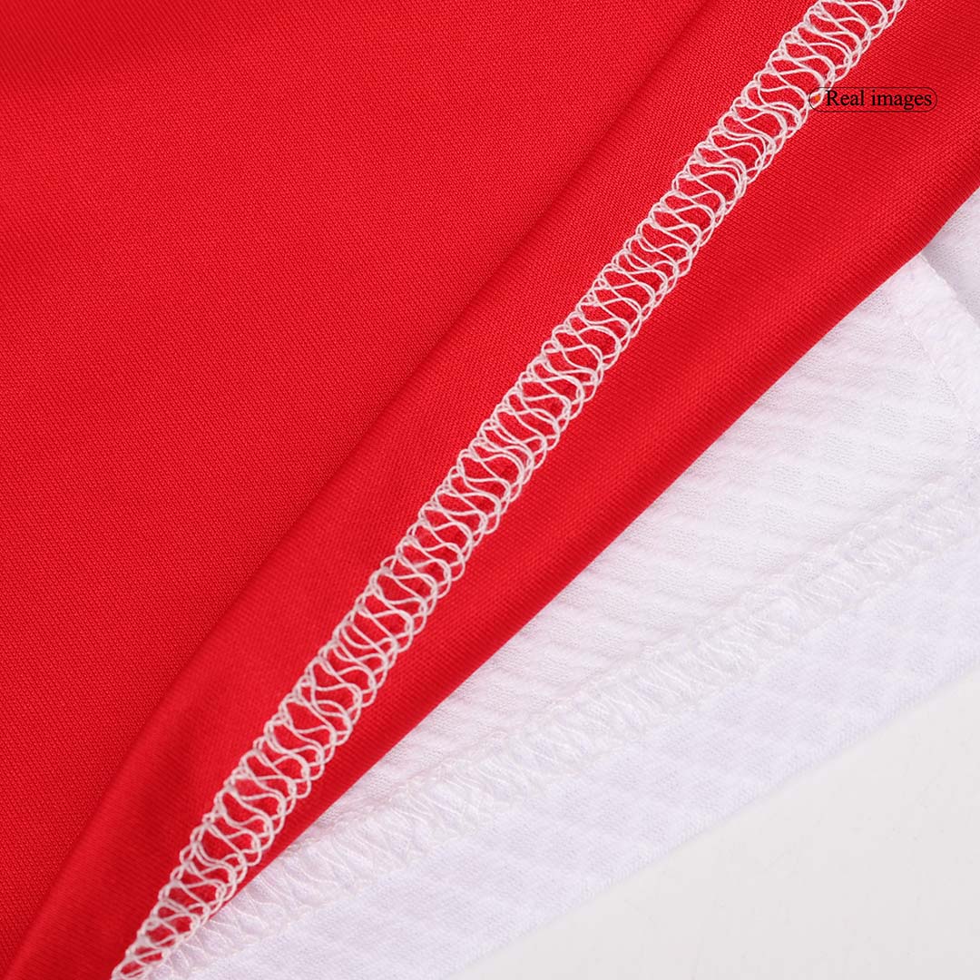 RICE #41 Arsenal Home Football Shirt Red