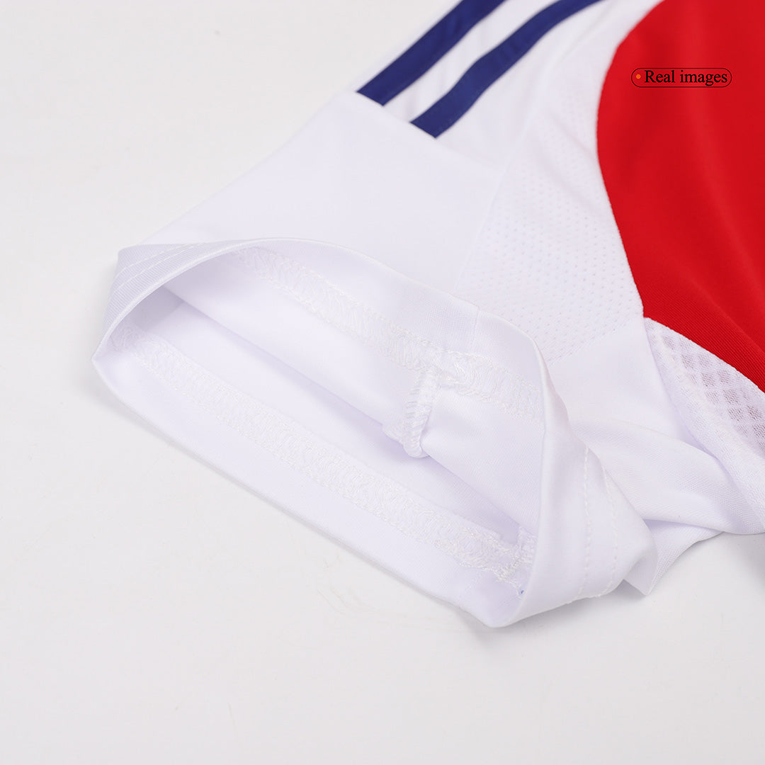 RICE #41 Arsenal Home Football Shirt Red
