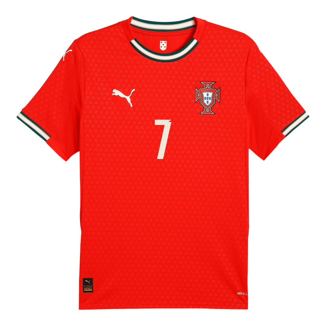 RONALDO #7 Portugal Home Football Shirt 2025