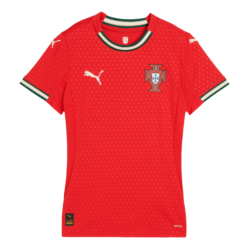 Women's Portugal Home Football Shirt 2025