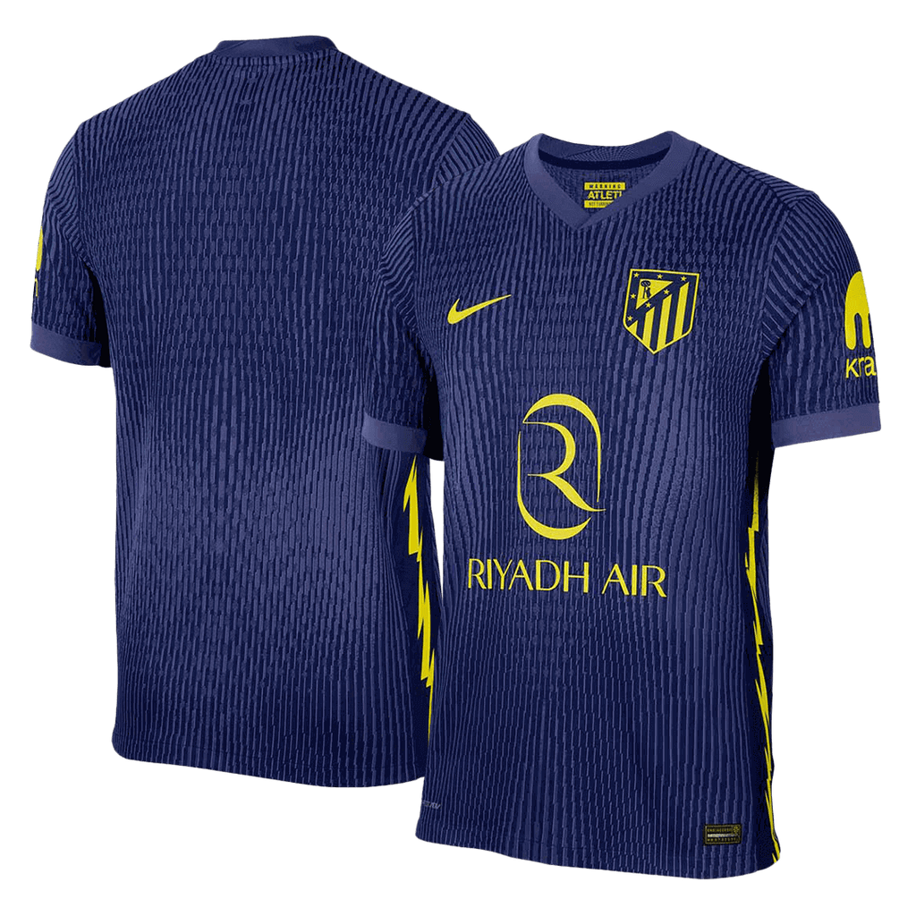 Player Version Atletico Madrid Away Football Shirt 2025/26 Navy