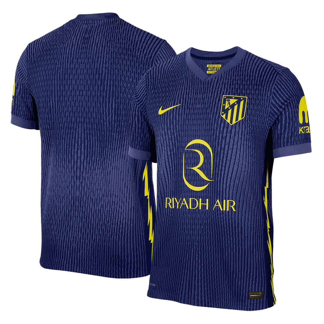 Player Version Atletico Madrid Away Football Shirt 2025/26 Navy