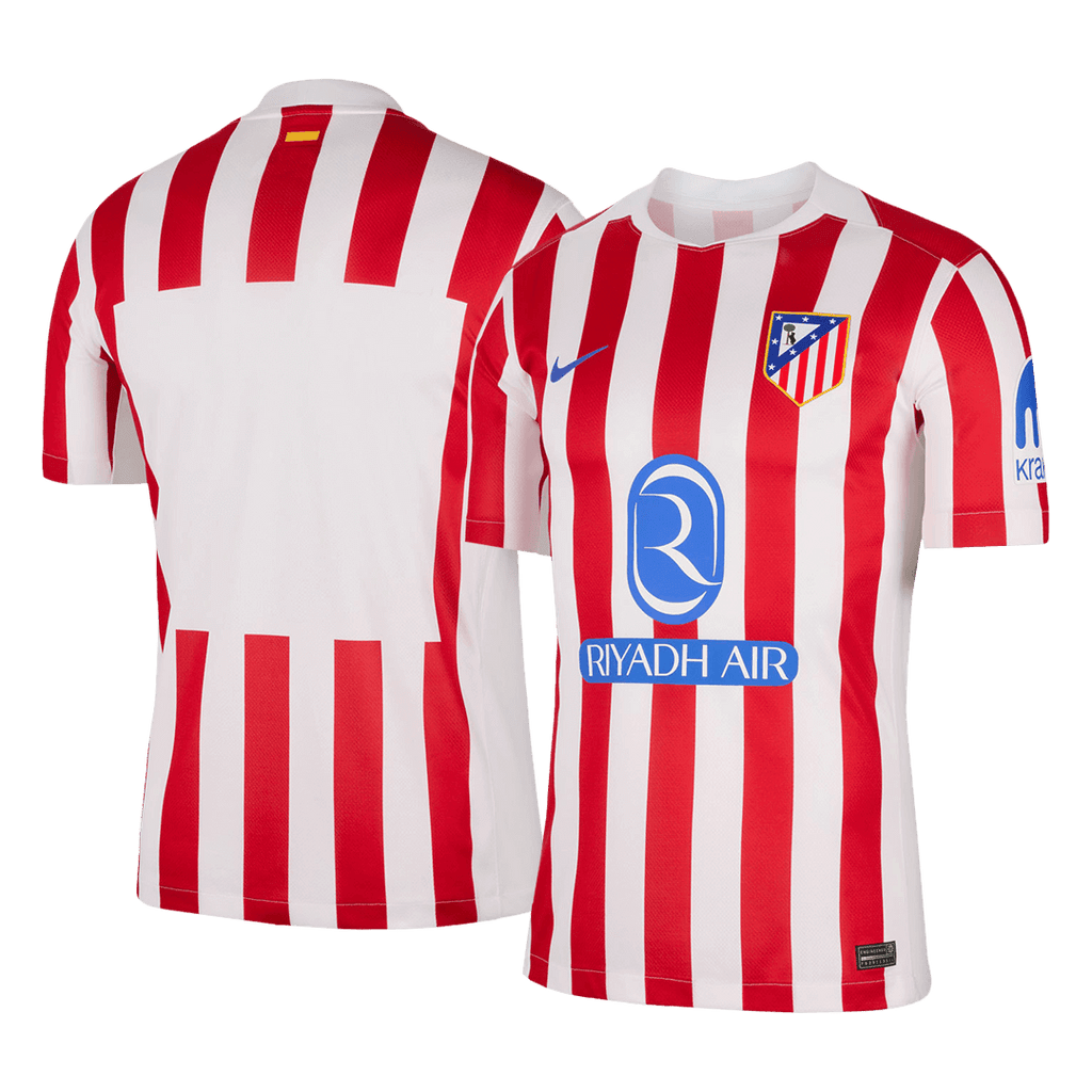 Atletico Madrid Home Football Shirt 2025/26 Red&White