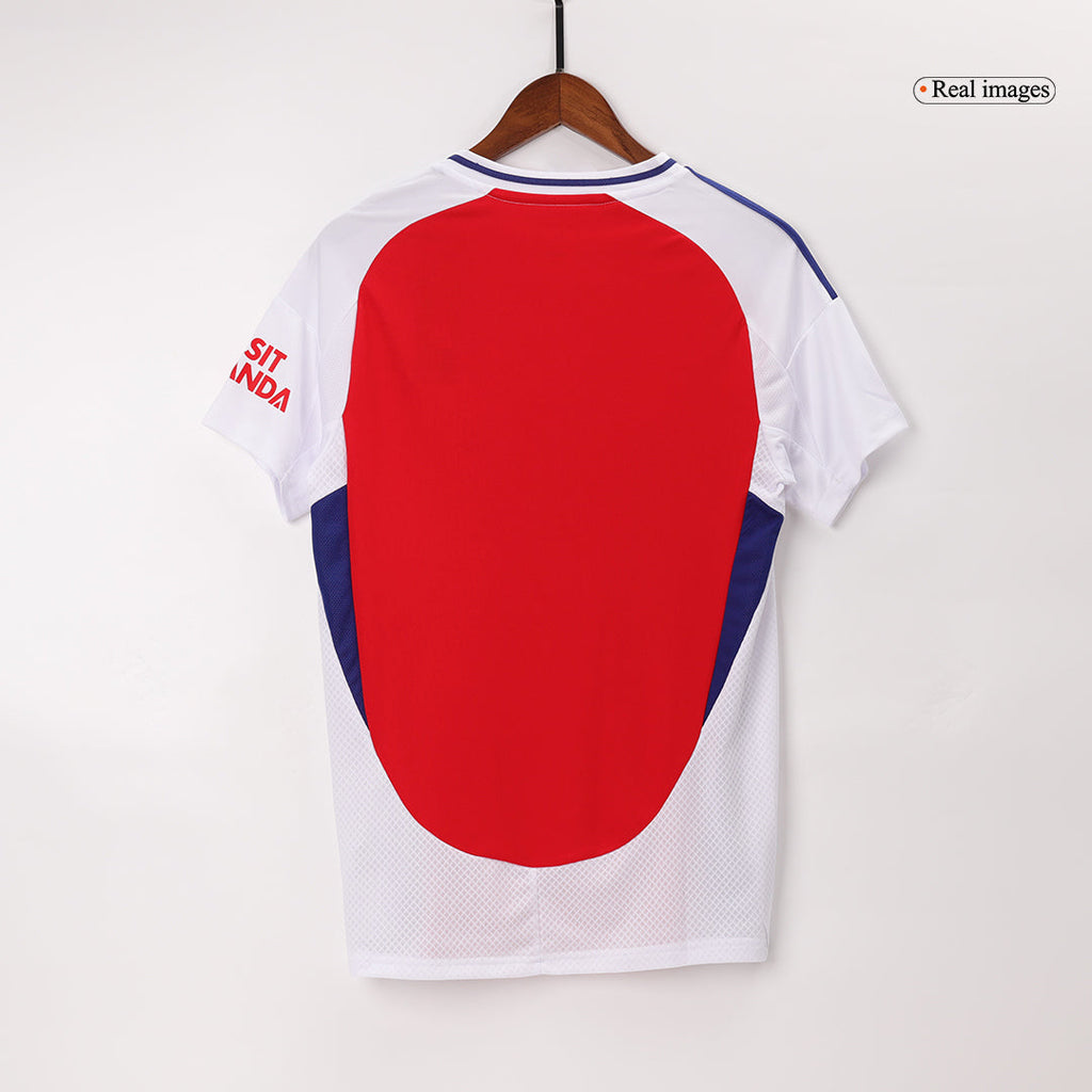 RICE #41 Arsenal Home Football Shirt  Red - UCL