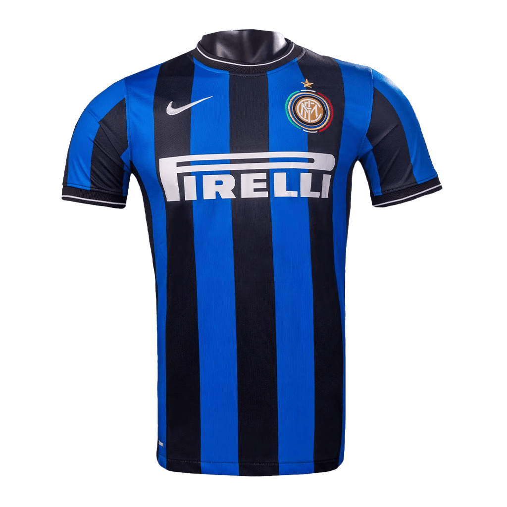 Retro 2009/10 Inter Milan Home Football Shirt