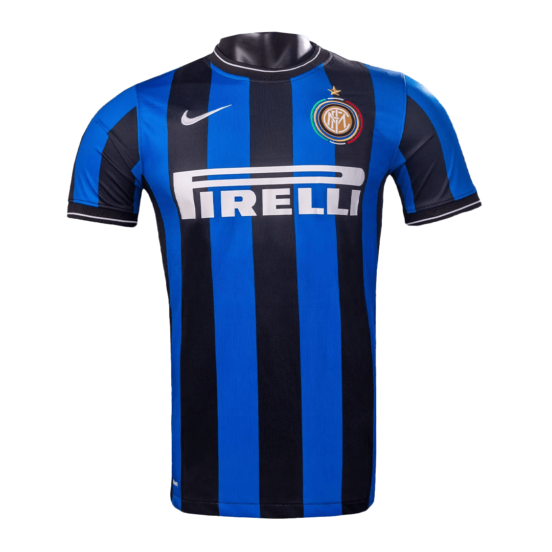 Retro 2009/10 Inter Milan Home Football Shirt