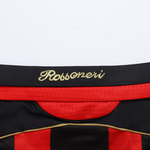 Retro 2006/07 AC Milan Home Long Sleeve Football Shirt
