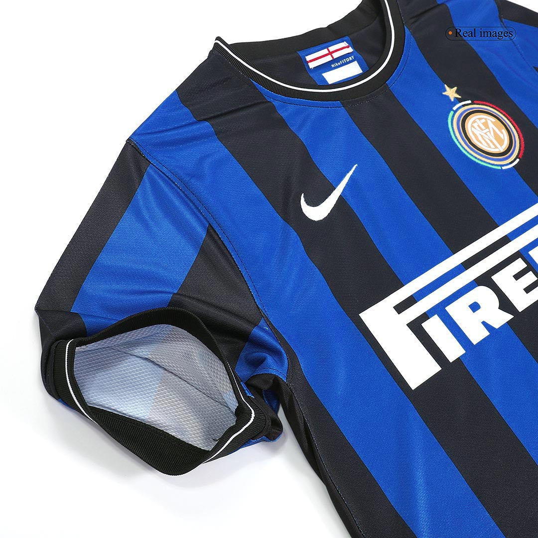 Retro 2009/10 Inter Milan Home Football Shirt
